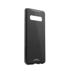 Sklenený kryt Glass Case čierny – Samsung Galaxy S20 Plus