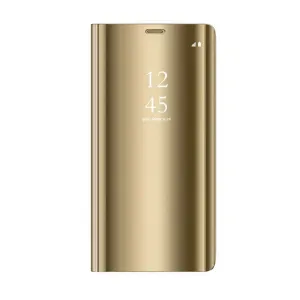 OEM Clear view zlaté púzdro na telefon Samsung Galaxy A33 5G