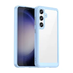 Ochranný kryt Colorful Acrylic case modrý – Samsung Galaxy S24