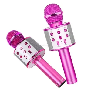 OEM Karaoke mikrofón WS858, ružový
