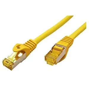 OEM S/FTP patchkabel Cat 7, s konektormi RJ45, LSOH, 0,25 m, žltý
