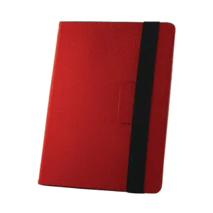 Univerzálne knižkové puzdro Orbi červené pre tablet s 9 - 10 palcovým displejom