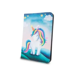 Univerzálne knižkové puzdro Unicorn pre tablet so 7 - 8 palcovým displejom