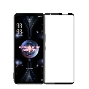 Tvrdené sklo celopovrchové čierne – Asus ROG Phone 6D / 6D Ultimate