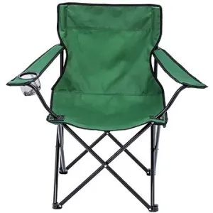 Kempingová stolička KEMPER zelená #8928095