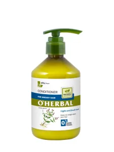 O'Herbal Kondicionér pre mastné vlasy s mätovým extraktom 500 ml