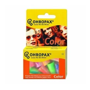 OHROPAX COLOR Ušné vložky v plastovom obale 1x8 ks
