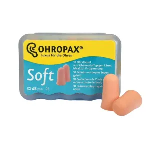 OHROPAX SOFT Ušné vložky v plastovom obale 1x10 ks #123490