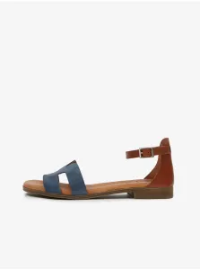 Sandále pre ženy OJJU - hnedá, modrá #685199