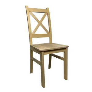 Jedálenská stolička Kasper, dub #6771232