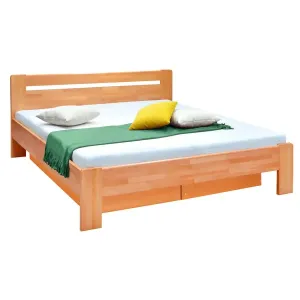 Masívna posteľ Maribo 2, 180x200, vr. roštu, bez matr., čerešňa #8862522