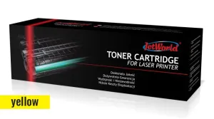 Toner cartridge JetWorld Yellow Glossy OKI C301 replacement 44973533