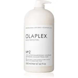 Olaplex N°2 Bond Perfector obnovujúca starostlivosť na zníženie poškodenia vlasov pri farbení s pumpičkou 2000 ml #392134