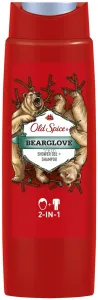 Old Spice Sprchový gél 2 v 1 Bear Glov e (Shower Gel + Shampoo) 400 ml