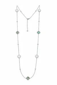 Oliver Weber Luxusný dlhý náhrdelník s kubickými zirkónmi Candor Freedom 12376