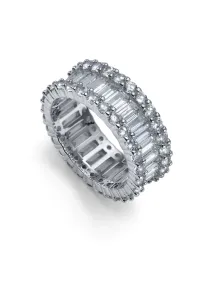 Oliver Weber Nadčasový prsteň s kubickými zirkónmi Visayan 41174 52 mm