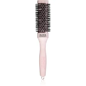 Olivia Garden ProThermal Pastel Pink guľatá kefa na vlasy 33 mm