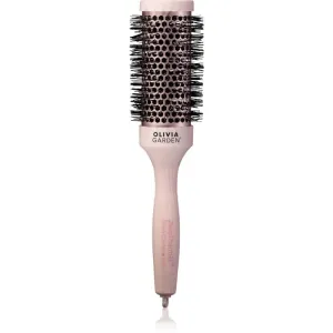 Olivia Garden ProThermal Pastel Pink guľatá kefa na vlasy 43 mm
