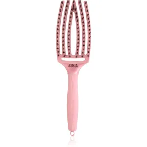 Olivia Garden Fingerbrush Pearl Pink - profesionálna kefa na vlasy