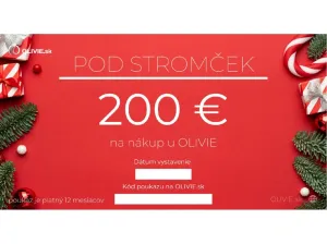 OLÍVIA Elektronický darčekový poukaz POD STROMČEK Hodnota: 200 €