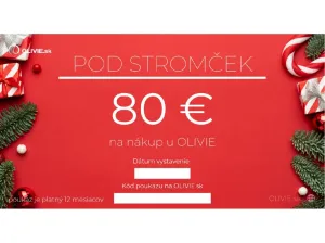OLÍVIA Elektronický darčekový poukaz POD STROMČEK Hodnota: 80 €