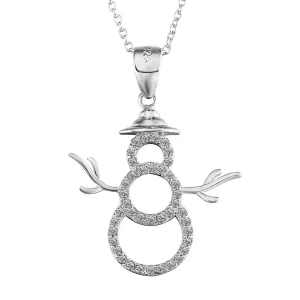 OLIVIE Strieborný náhrdelník SNEHULIAK 5078 Ag 925; ≤2,8 g