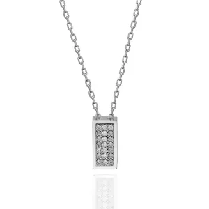 OLIVIE Strieborný náhrdelník so Swarovski kryštálmi 2324 Ag 925; ≤2,0 g