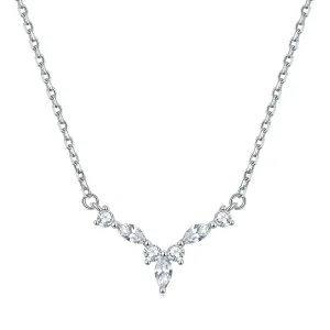 OLIVIE Strieborný svadobný náhrdelník 8242 Ag 925; ≤2,1 g