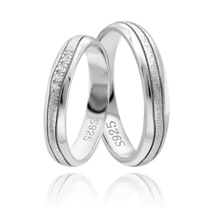 OLIVIE Snubný strieborný prsteň HARMONY 5923 Veľkosť prsteňov: 10 (EÚ: 62-64), Pohlavie: Dámske Ag 925; ≤2,5 g