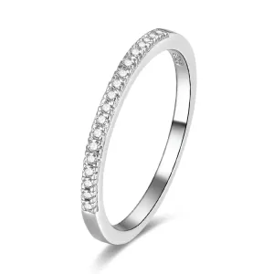 OLIVIE Strieborný prsteň JASMINA 4865 Veľkosť prsteňov: 9 (EÚ: 59 – 61) Ag 925; ≤1,5 g