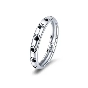 OLIVIE Strieborný prsteň LABKY 2889 Veľkosť prsteňov: 8 (EÚ: 57 – 58) Ag 925; ≤1,5 g