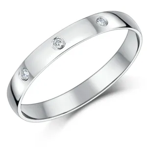 OLIVIE Strieborný rhodiovaný prsteň so zirkónmi 3771 Veľkosť prsteňov: 9 (EÚ: 59 – 61) Ag 925; ≤2,3 g