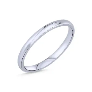 OLIVIE Úzky snubný strieborný prsteň 7139 Veľkosť prsteňov: 11 (EÚ: 65-67) Ag 925; ≤1,5 g