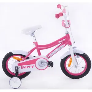 Olpran BERRY 12 Detský bicykel, ružová, veľkosť 12" (90 - 110 cm)