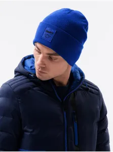 Čiapky, šály, rukavice pre mužov Ombre Clothing - modrá