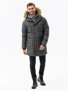 Zimné bundy pre mužov Ombre Clothing #4665788