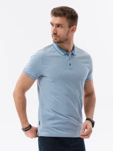 Ombre Clothing Polo tričko Modrá