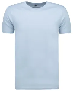 Svetlomodré pánske basic tričko Ombre Clothing