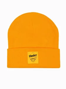 Žltá štýlová pánska čiapka H103 #3207228