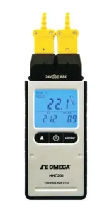 Omega Hhc201. Environmental Thermometer, Type K