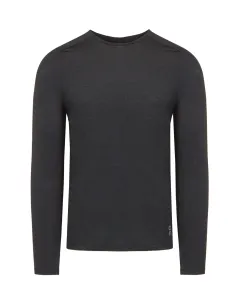 Bežecké tričko s dlhým rukávom On-running šedá farba, melanžové