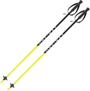 One Way Junior Poles Yellow/Black 100 cm Lyžiarske palice