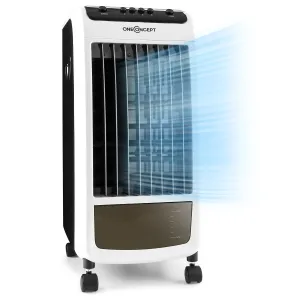 OneConcept CarribeanBlue, mobilný ochladzovač vzduchu, ventilátor, 70 W #1422013