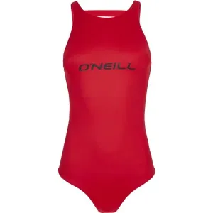 O'Neill LOGO SWIMSUIT Dámske jednodielne  plavky, červená, veľkosť 34