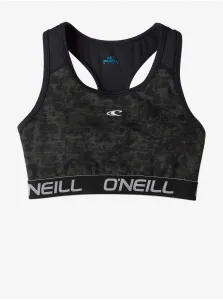 O'Neill ACTIVE SPORT TOP Dievčenská  podprsenka, tmavo sivá, veľkosť
