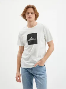 O'Neill CUBE T-SHIRT Pánske tričko, biela, veľkosť M