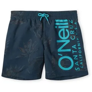 O'Neill CALI FLORAL SHORTS Chlapčenské kúpacie šortky, modrá, veľkosť