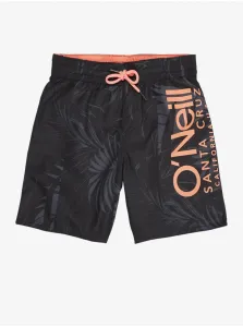 O'Neill PB CALI FLORAL SHORTS Chlapčenské šortky do vody, čierna, veľkosť #465596