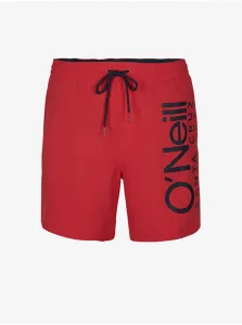 O'Neill PM ORIGINAL CALI SHORTS Pánske kúpacie šortky, červená, veľkosť #437701