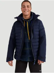 O'Neill PM IGNEOUS JACKET Pánska lyžiarska/snowboardová bunda, tmavo modrá, veľkosť L